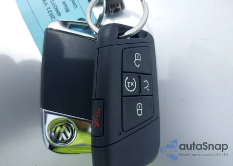 2021 Volkswagen Atlas 3.6L V6 Sel Premium из США, поврежденный, VIN 1V2TR2CA7MC534926